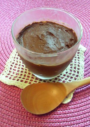 ★豆腐入りねっとり濃厚生チョコ風★-レシピのメイン写真