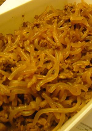 牛・白滝だけでしぐれ煮（ゆず胡椒風味）-レシピのメイン写真