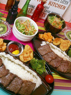 簡単味付け♡わさび醤油deステーキ-レシピのメイン写真