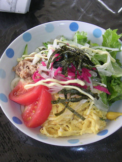 サラダうどん-レシピのメイン写真