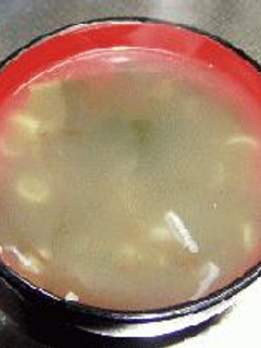 超簡単!もずくとワカメの酢ープ!?-レシピのメイン写真