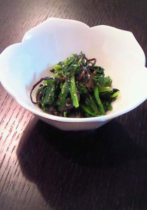 簡単ほうれん草のナムル-レシピのメイン写真