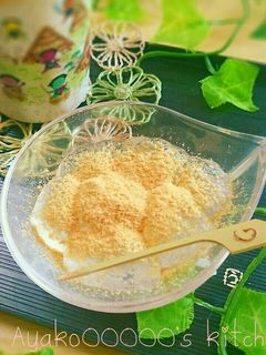 電子レンジで簡単☆片栗粉でわらびもち-レシピのメイン写真