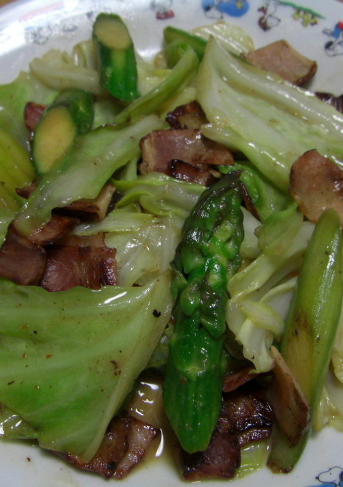 残り野菜のつゆマヨ炒め-レシピのメイン写真