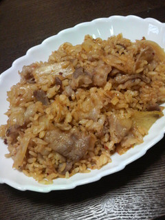 焼き肉のたれ☆ぱらぱらキムチチャーハン-レシピのメイン写真