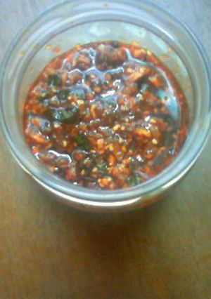 具沢山の食べるラー油-レシピのメイン写真