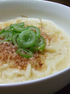 簡単!釜玉風うどん☆-レシピのメイン写真