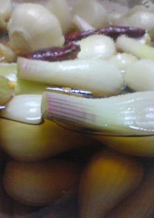 ｼｬｷｼｬｷピリ辛　らっきょう漬-レシピのメイン写真