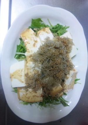 豆腐サラダ ピリ辛ごまドレ-レシピのメイン写真