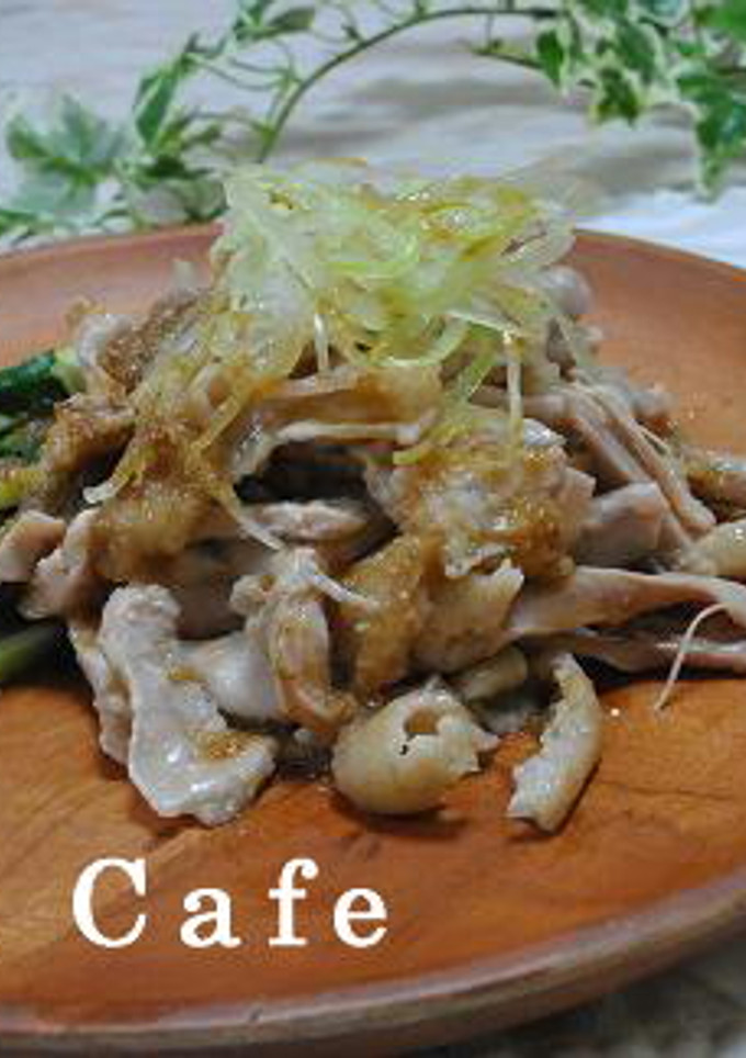 蒸し鶏のごまだれ-レシピのメイン写真