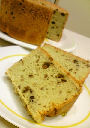 絹ごし豆腐が入った 小豆シフォン☆-レシピのメイン写真