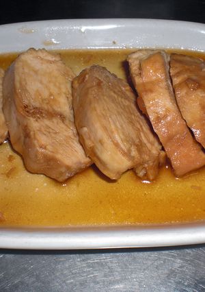 鶏むね肉の黒酢煮☆ﾊﾆｰｽｲｰﾄ-レシピのメイン写真