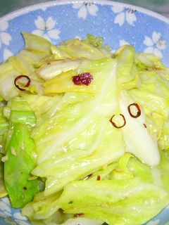 あんちょびキャベツ-レシピのメイン写真