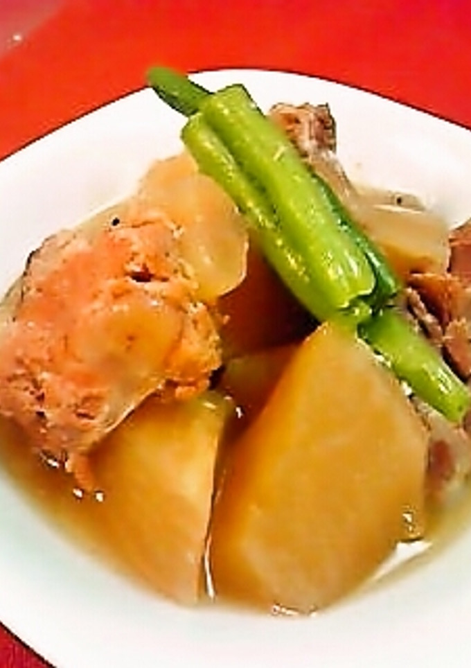 珍味☆豚軟骨と大根の煮物-レシピのメイン写真