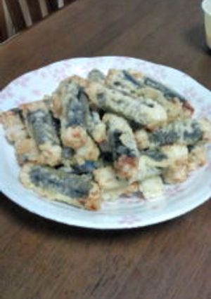 シャキシャキ☆長芋の磯部巻き揚げ-レシピのメイン写真