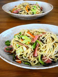 塩こんぶだけで旨ウマ塩焼きそば♪-レシピのメイン写真