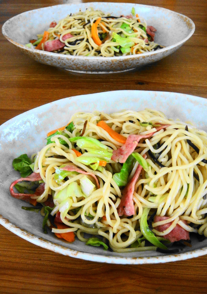 塩こんぶだけで旨ウマ塩焼きそば♪-レシピのメイン写真