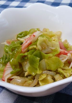 香り箱とキャベツのごま和え-レシピのメイン写真