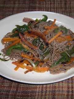 蕎麦で!塩焼きソバ-レシピのメイン写真
