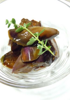 ナスのバルサミコ酢炒め-レシピのメイン写真