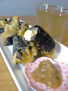 ささみと茄子の磯巻き揚げ★-レシピのメイン写真