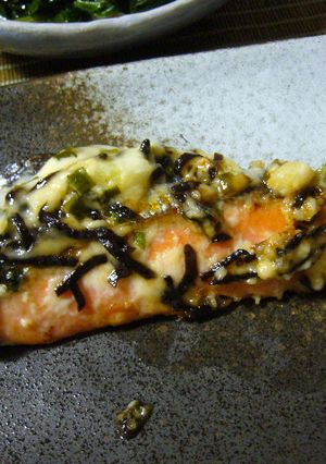 鮭の昆布マヨソース焼き-レシピのメイン写真