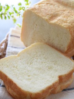 朝食に「ソフトなミルク食パン」HB使用-レシピのメイン写真