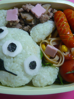 超簡単!!エイリアン★キャラ弁★-レシピのメイン写真