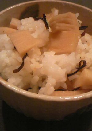 タケノコ☆塩こんぶ　まぜご飯-レシピのメイン写真