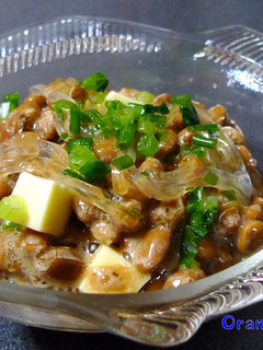 ところてん納豆チーズ-レシピのメイン写真