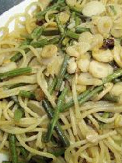 山菜の和風パスタ-レシピのメイン写真