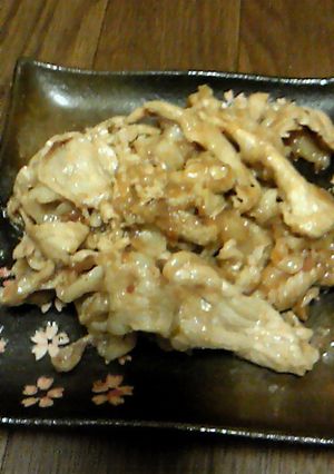 簡単☆豚肉の酢醤油さっぱり炒め-レシピのメイン写真