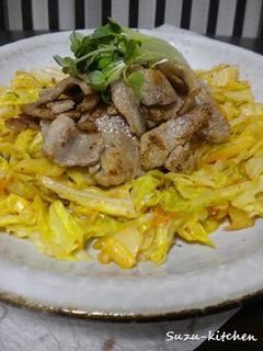 豚カルビとキムチキャベツ炒め-レシピのメイン写真
