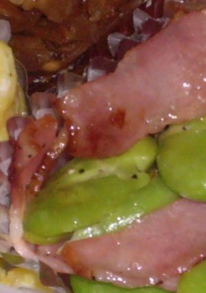 空豆とベーコンの炒め物-レシピのメイン写真