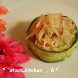香りの箱(かにかま)でやさしい酢の物❤