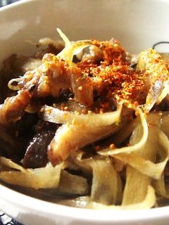 牛肉とごぼうのしぐれ煮♪-レシピのメイン写真