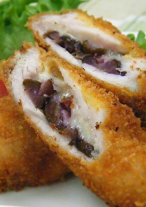 好食感♪ササミチーズカツ（しば漬入り）-レシピのメイン写真