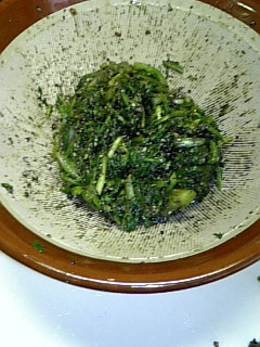 春菊のごまあえ-レシピのメイン写真