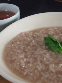 ほうじ茶粥-レシピのメイン写真