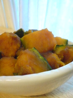 ウチの❤かぼちゃの煮物-レシピのメイン写真