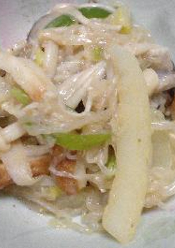 はなびし草の鍋物野菜の残りで和え物-レシピのメイン写真