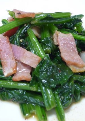 5分で出来る☆ほうれん草のHotサラダ-レシピのメイン写真