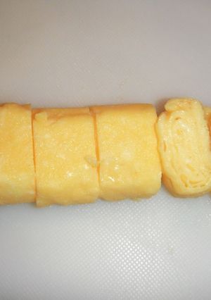 卵1個で作ってる卵焼き-レシピのメイン写真