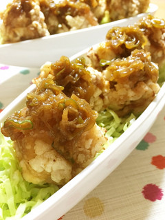 唐揚げ 葱バター醤油ダレ-レシピのメイン写真