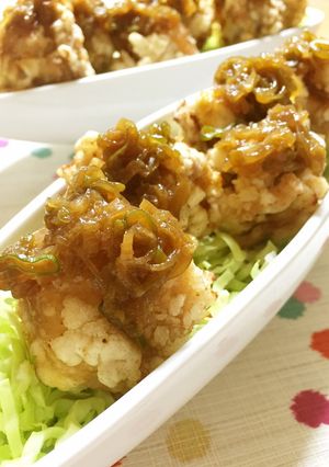 唐揚げ 葱バター醤油ダレ-レシピのメイン写真