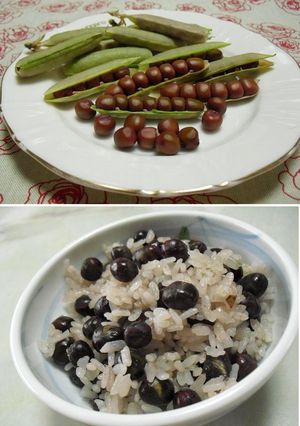 ◆赤えんどう豆のごはん◆-レシピのメイン写真