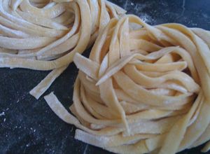 もちもち　生パスタ　フィットチーネ-レシピのメイン写真