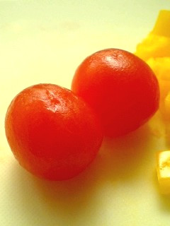 簡単*プチトマトの湯むき-レシピのメイン写真