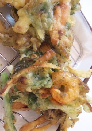 大根と人参の皮でかき揚げ☆節約エコ-レシピのメイン写真