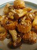 お弁当に✿しめじとちくわの照り焼き